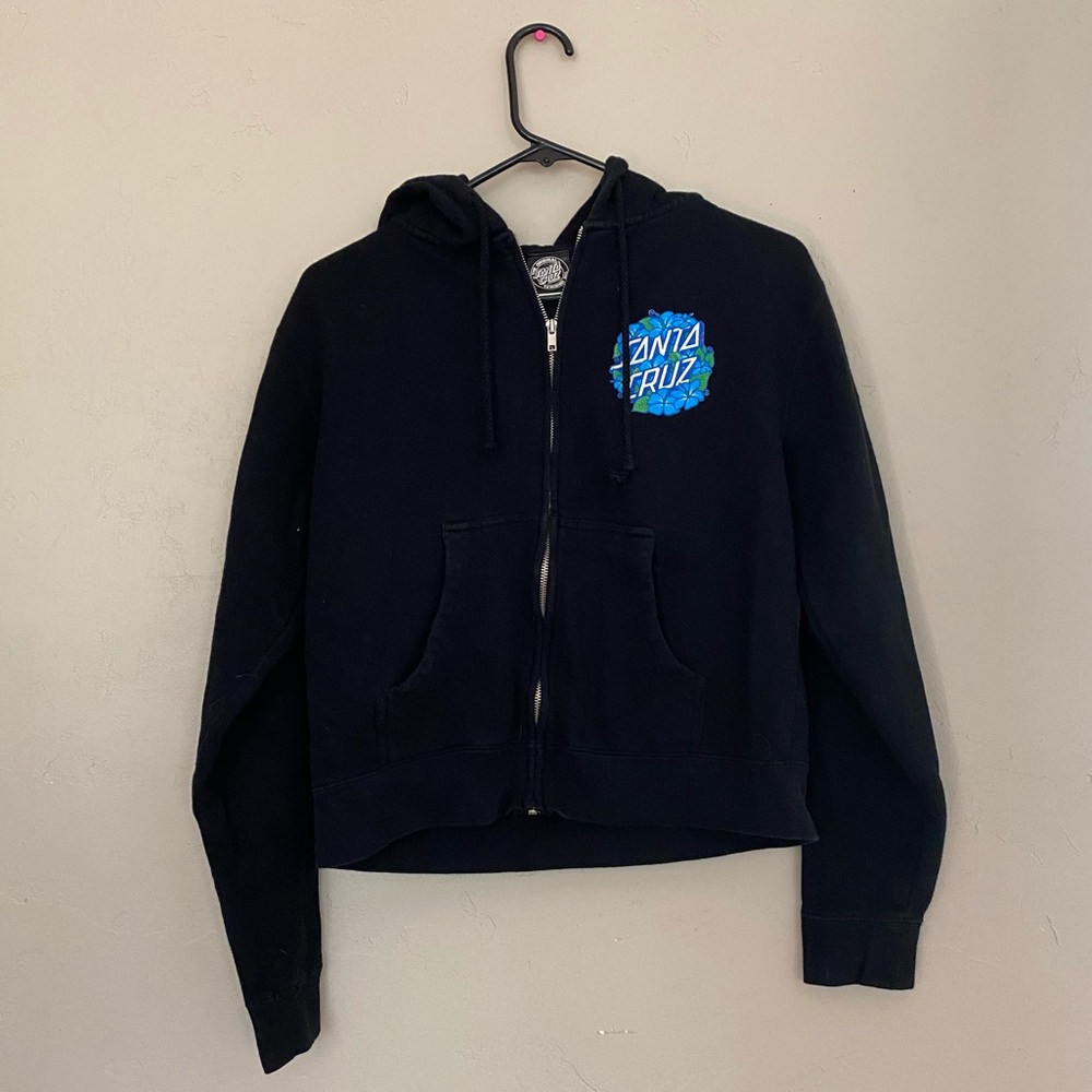 SANTA CRUZ ZIP-UP HOODIE • WOMENS SIZE M
